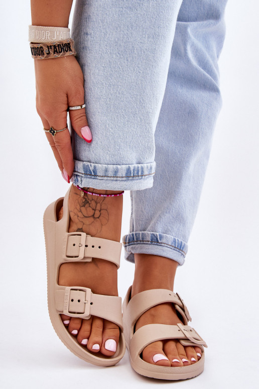 Lengvos basutės Big Star LL274746 smėlio spalvos Lengvos basutės Big Star LL274746 smėlio spalvos