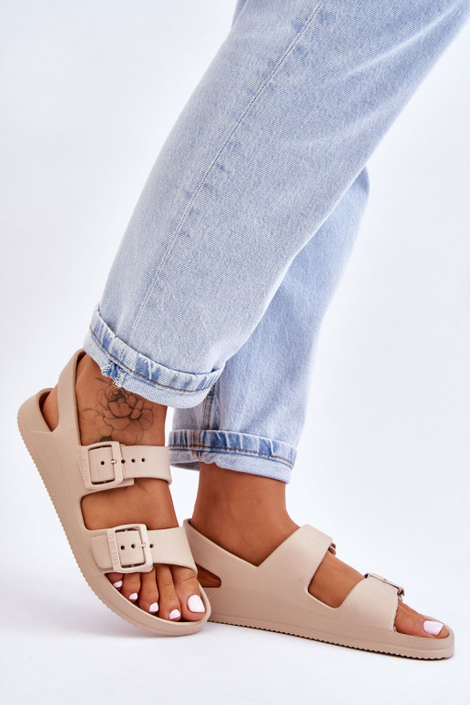 Lengvos basutės Big Star LL274746 smėlio spalvos Lengvos basutės Big Star LL274746 smėlio spalvos