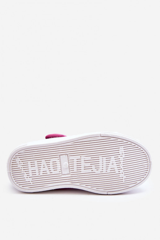 Vaikiški Balerinos su lipniais užsegimais mėlynos-rožinės spalvos Selah