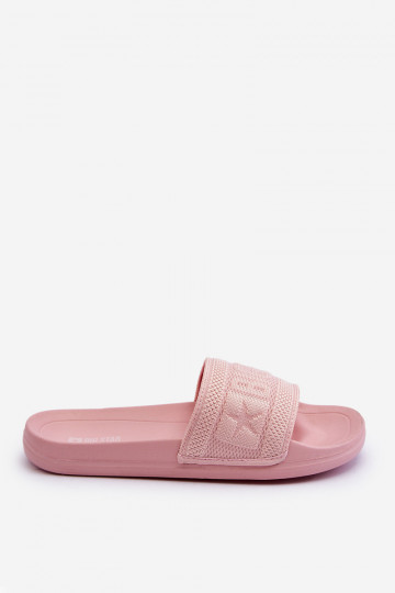 Madingos šlepetės Big Star LL274A157 Šviesaus rausvo atspalvio