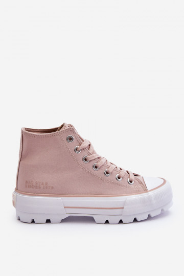 laisvalaikio batai su platforma Big Star LL274157 Nude