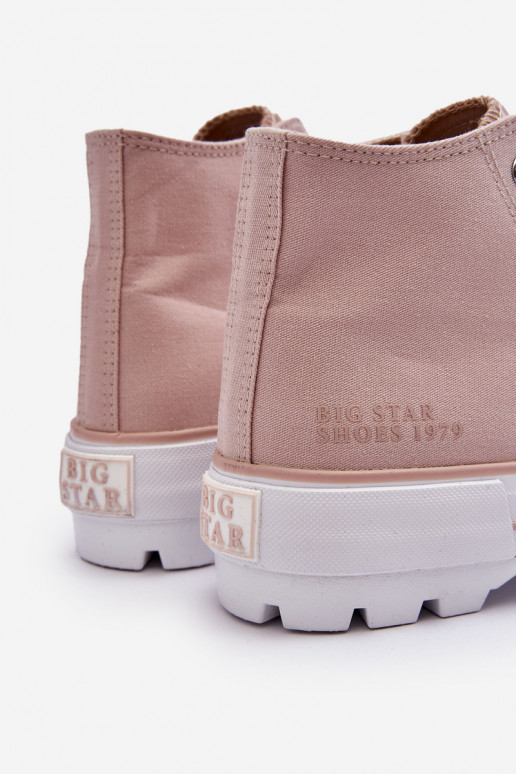 laisvalaikio batai su platforma Big Star LL274157 Nude