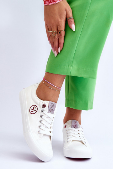 Sportbačiai Cross Jeans LL2R4043 baltos spalvos 2