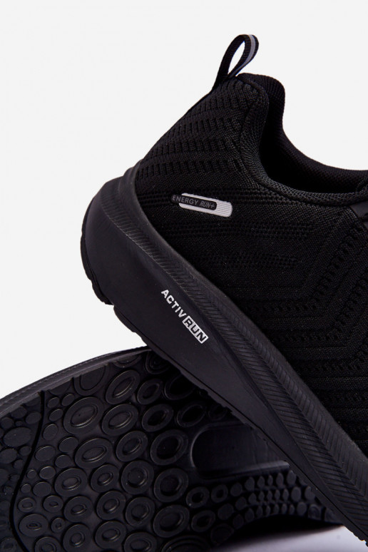 Klasikinio modelio  Sportinio stiliaus batai juodos spalvos Matias