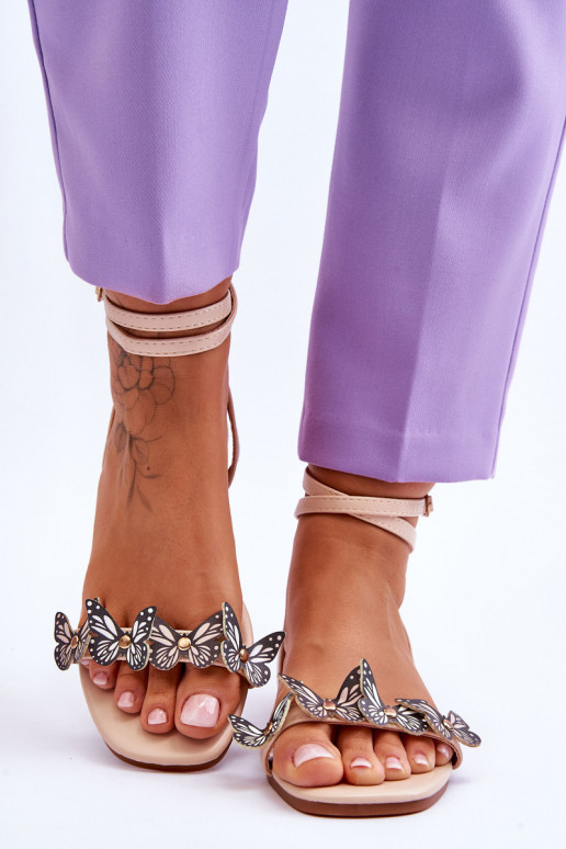 Moteriškos basutės smėlio spalvos Jeane