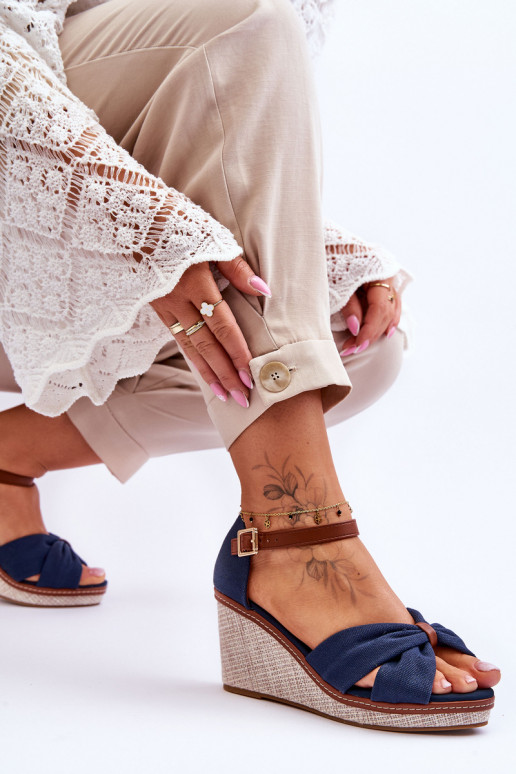 Moteriškos basutės  tamsiai mėlynos spalvos Daphne Moteriškos basutės  tamsiai mėlynos spalvos Daphne