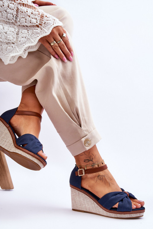 Moteriškos basutės  tamsiai mėlynos spalvos Daphne Moteriškos basutės  tamsiai mėlynos spalvos Daphne