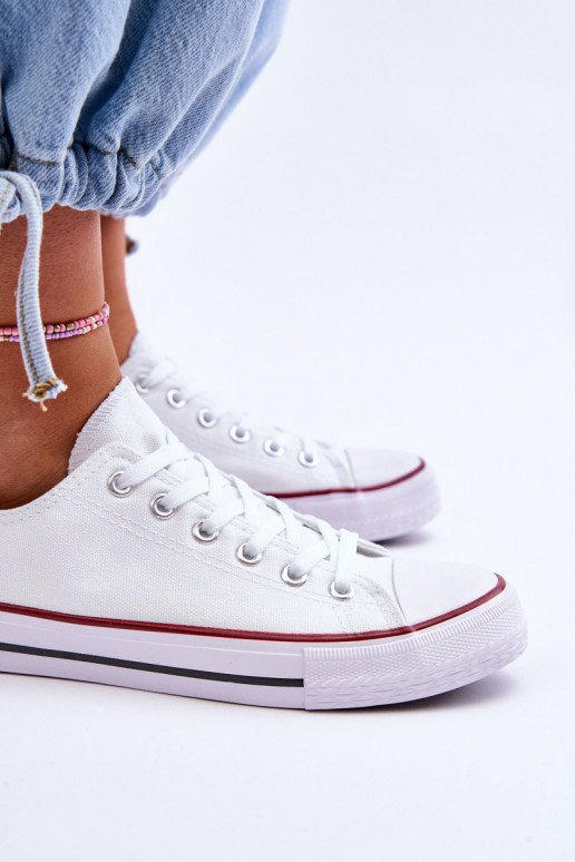 Moteriški klasikinio stiliaus sportiniai bateliai baltos spalvos Vegas Moteriški klasikinio stiliaus sportiniai bateliai baltos spalvos Vegas