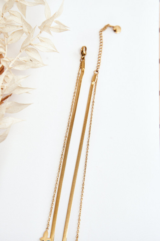 Kaklo papuošalas   aukso spalvos Kaklo papuošalas   aukso spalvos