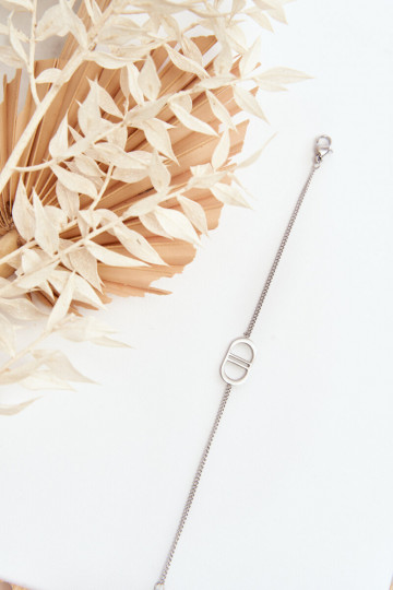 Apyrankė iš nerūdijančio plieno sidabro spalvos 2