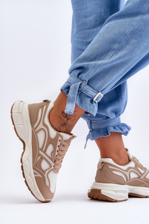 sportiniai bateliai smėlio spalvos Contiro sportiniai bateliai smėlio spalvos Contiro