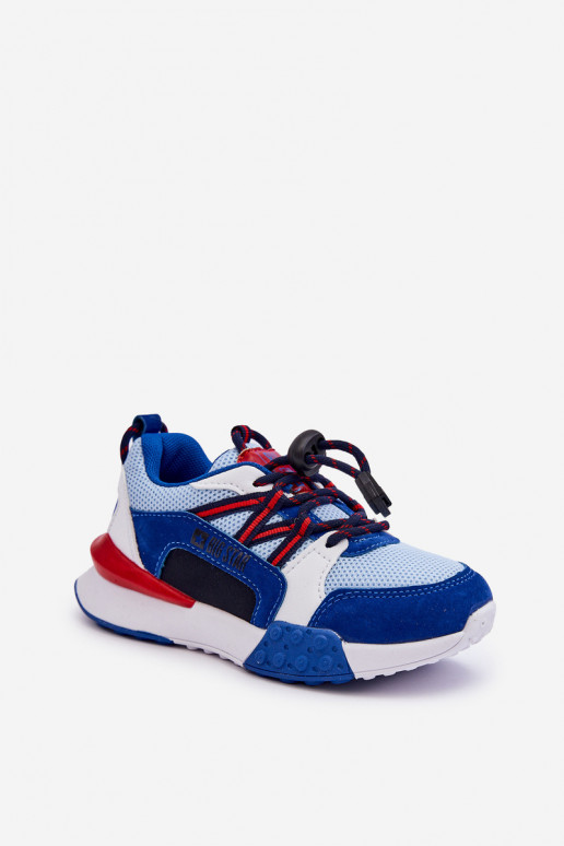 Vaikiški sportiniai bateliai Memory Foam System Big Star LL374220 mėlynos spalvos Vaikiški sportiniai bateliai Memory Foam System Big Star LL374220 mėlynos spalvos