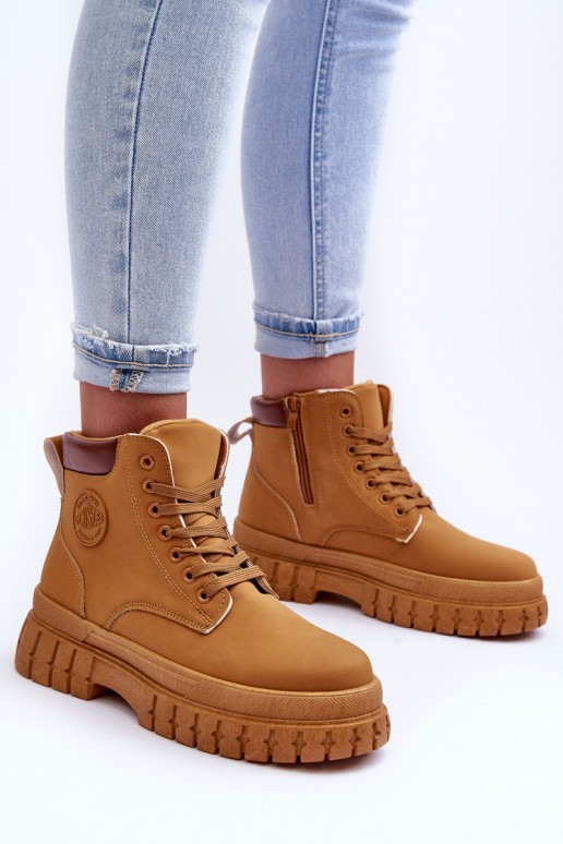 batai   su platforma rudos spalvos Calys batai   su platforma rudos spalvos Calys