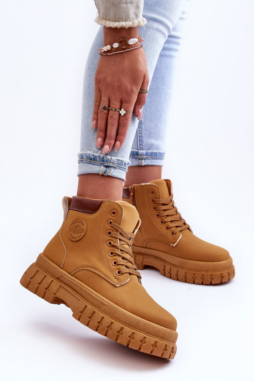 batai   su platforma rudos spalvos Calys batai   su platforma rudos spalvos Calys