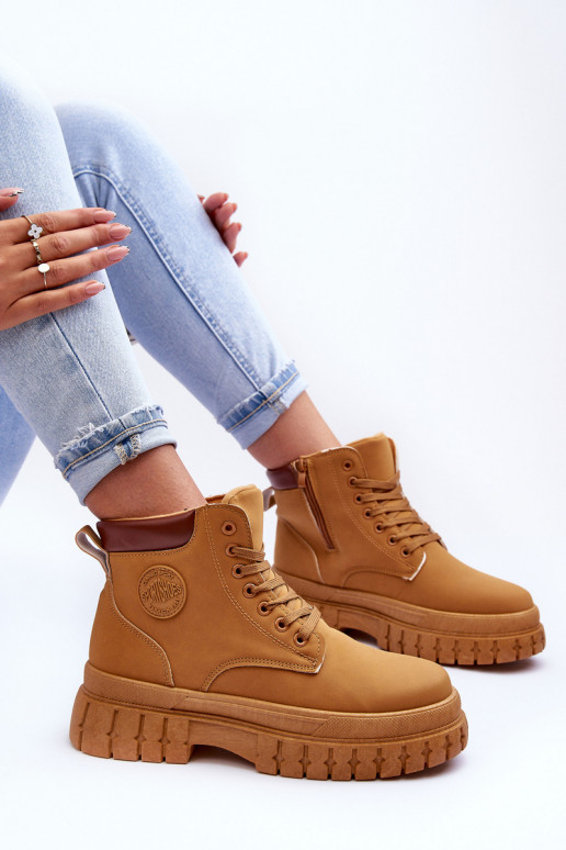 batai   su platforma rudos spalvos Calys batai   su platforma rudos spalvos Calys