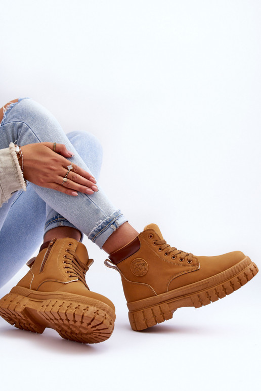 batai   su platforma rudos spalvos Calys batai   su platforma rudos spalvos Calys