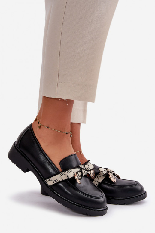 batai Mokasinai juodos spalvos S.Barski HY330 batai Mokasinai juodos spalvos S.Barski HY330