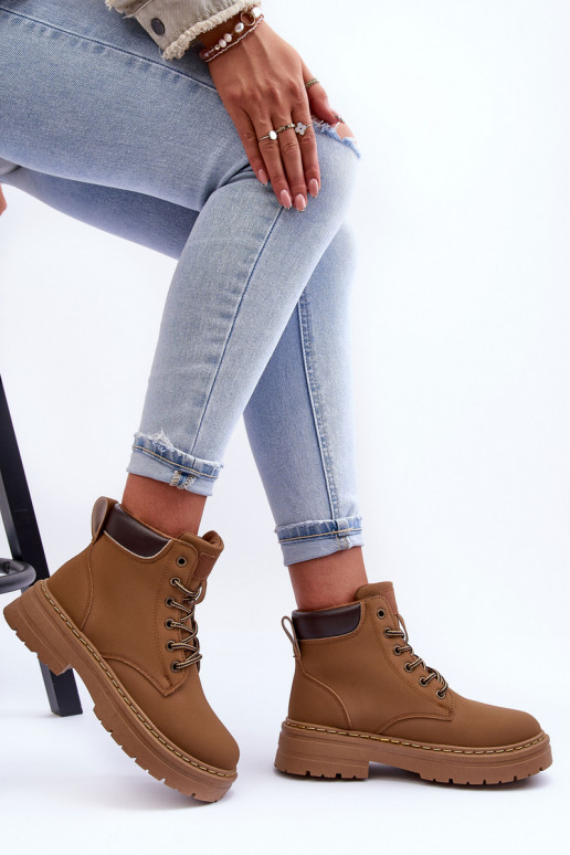 batai Aulinukai pašiltinti smėlio spalvos Corbin batai Aulinukai pašiltinti smėlio spalvos Corbin