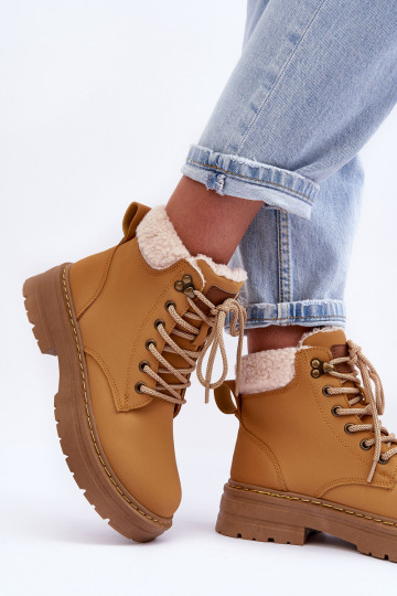 batai   su pašiltinimu rudos spalvos Jette 2