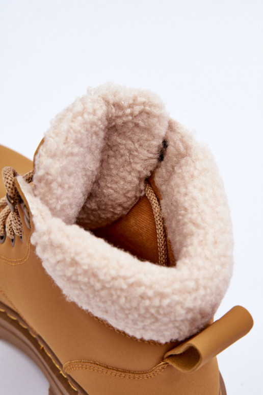 batai   su pašiltinimu rudos spalvos Jette