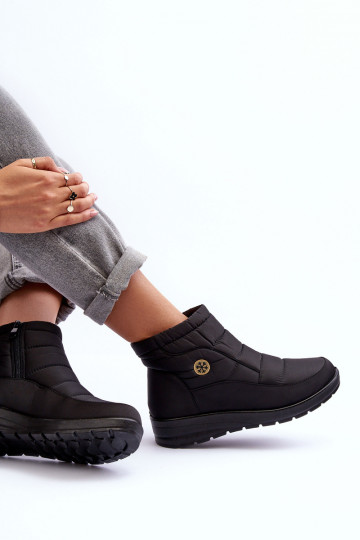 sniego batai Moteriškas pašiltinti juodos spalvos Helis 2