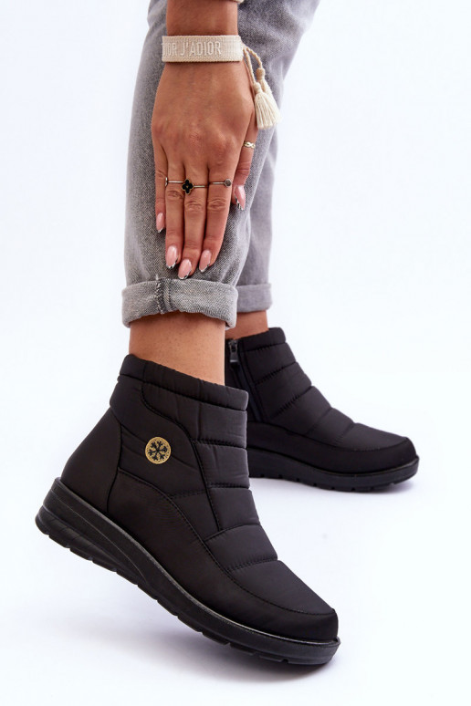 sniego batai Moteriškas pašiltinti juodos spalvos Helis sniego batai Moteriškas pašiltinti juodos spalvos Helis