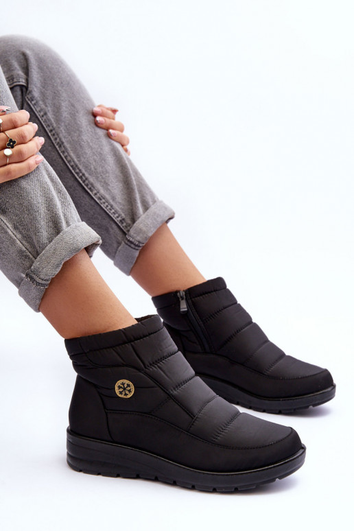 sniego batai Moteriškas pašiltinti juodos spalvos Helis sniego batai Moteriškas pašiltinti juodos spalvos Helis