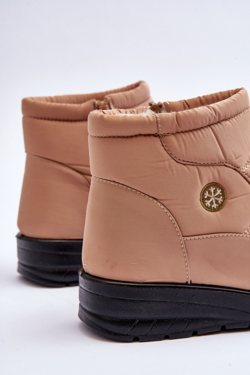 sniego batai Moteriškas pašiltinti smėlio spalvos Helis
