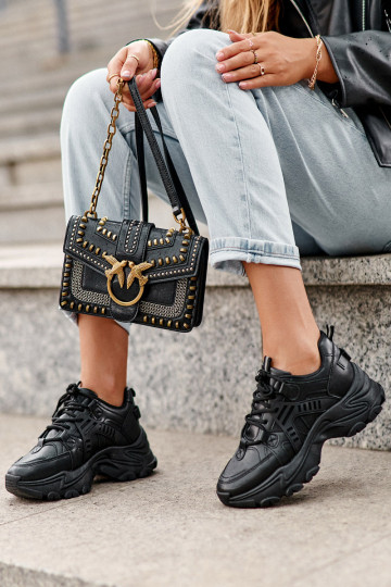 Moteriški sportiniai bateliai, sportbačiai juodos spalvos Toderus 2