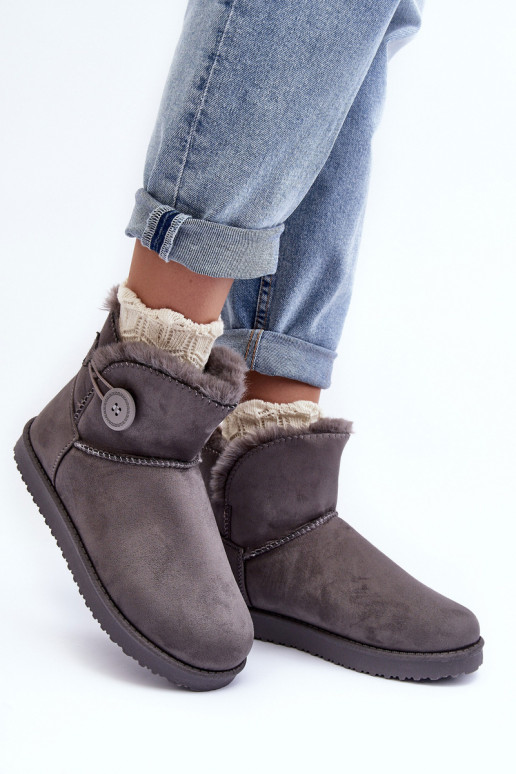 pašiltinti   sniego batai su ornamentais pilkos spalvos Siriol pašiltinti   sniego batai su ornamentais pilkos spalvos Siriol