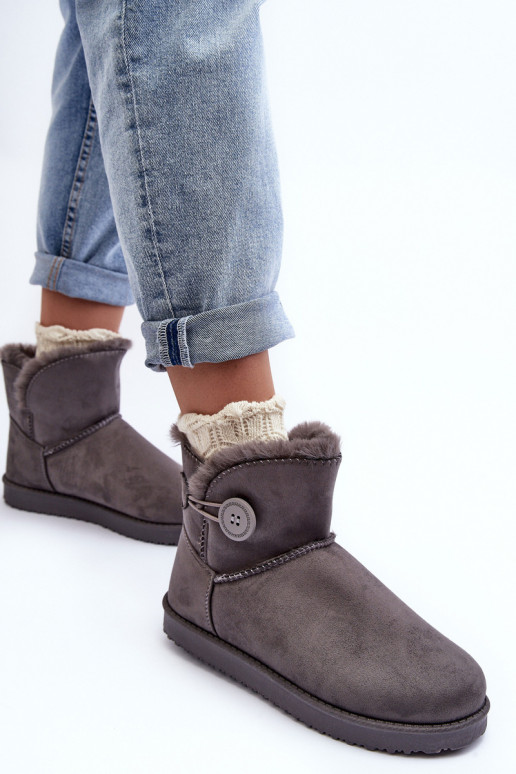 pašiltinti   sniego batai su ornamentais pilkos spalvos Siriol pašiltinti   sniego batai su ornamentais pilkos spalvos Siriol