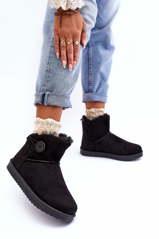 pašiltinti   sniego batai su ornamentais juodos spalvos Siriol pašiltinti   sniego batai su ornamentais juodos spalvos Siriol