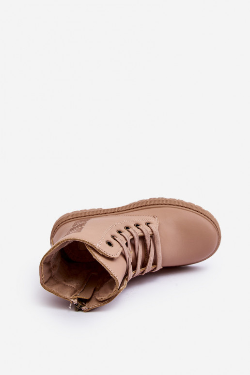 Aulinukai Vaikiški pašiltinti Big Star MM374154 smėlio spalvos