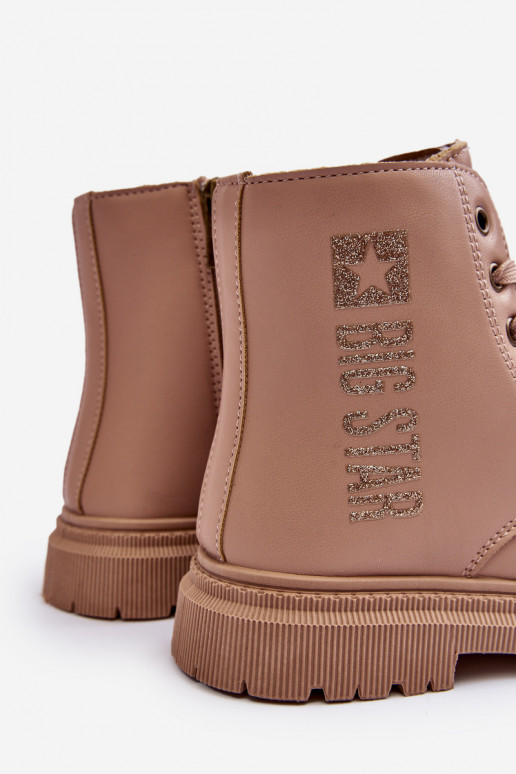 Aulinukai Vaikiški pašiltinti Big Star MM374154 smėlio spalvos