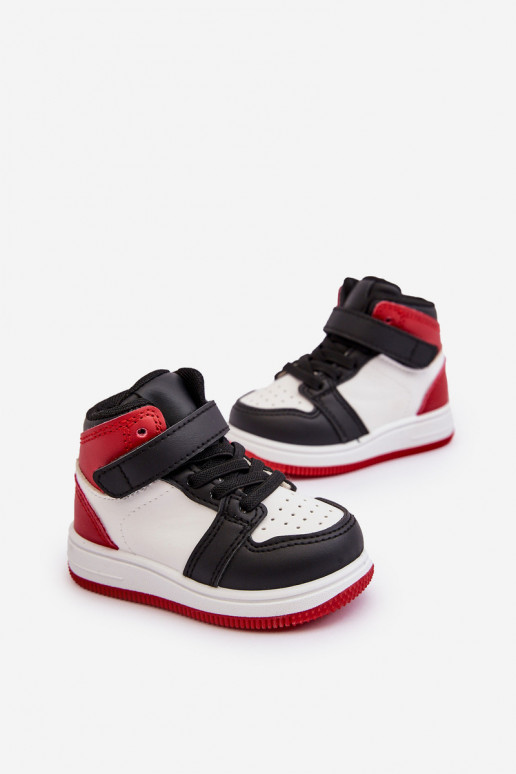 Vaikiški sportiniai bateliai Baltos-raudonos spalvos Teredite