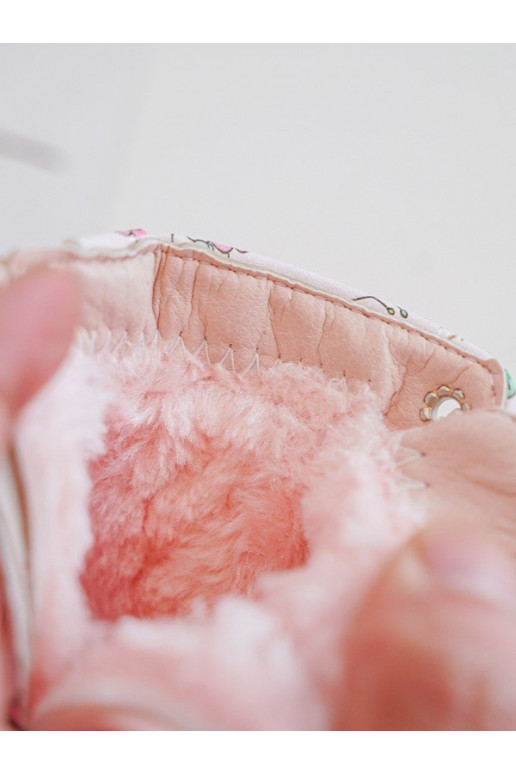 pašiltinti Aulinukai Vaikiški su užtrauktukais rožinės spalvos Dolida pašiltinti Aulinukai Vaikiški su užtrauktukais rožinės spalvos Dolida