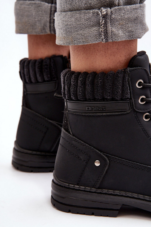 batai pašiltinti juodos spalvos Katalis