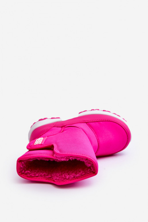 sniego batai pašiltinti su lipniais užsegimais Vaikiški rožinės spalvos Big Star MM374121 sniego batai pašiltinti su lipniais užsegimais Vaikiški rožinės spalvos Big Star MM374121