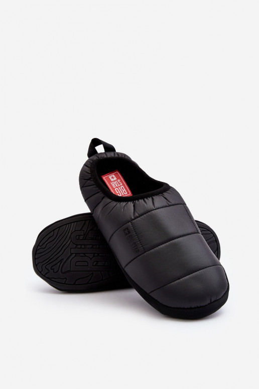 Įsispiriamo modelio pašiltinti Šlepetės juodos spalvos Big Star KK174363