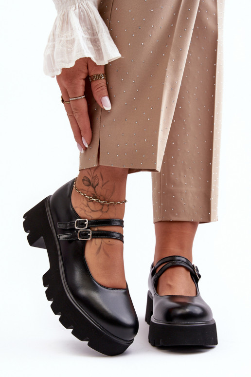 batai žemu kulniuku juodos spalvos Saviwa batai žemu kulniuku juodos spalvos Saviwa