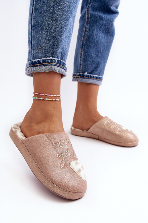 su blizgesiu Šlepetės   rožinės spalvos Geraja su blizgesiu Šlepetės   rožinės spalvos Geraja