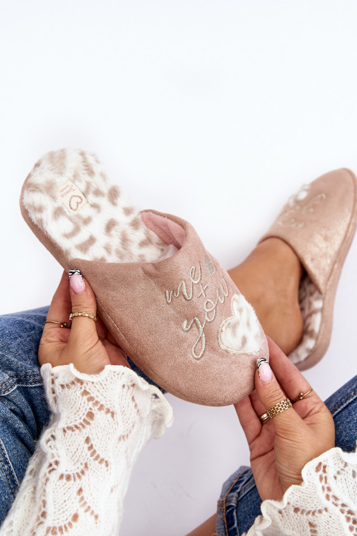 su blizgesiu Šlepetės   rožinės spalvos Geraja su blizgesiu Šlepetės   rožinės spalvos Geraja