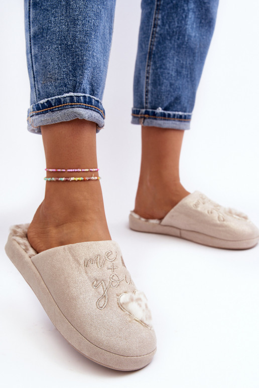 su blizgesiu Šlepetės   smėlio spalvos Geraja su blizgesiu Šlepetės   smėlio spalvos Geraja