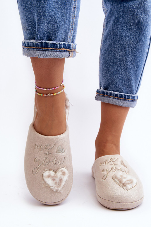 su blizgesiu Šlepetės   smėlio spalvos Geraja su blizgesiu Šlepetės   smėlio spalvos Geraja