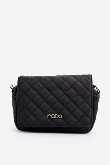 Madinga dygsniuota rankinė NOBO NBAG-R3171-C020 juoda