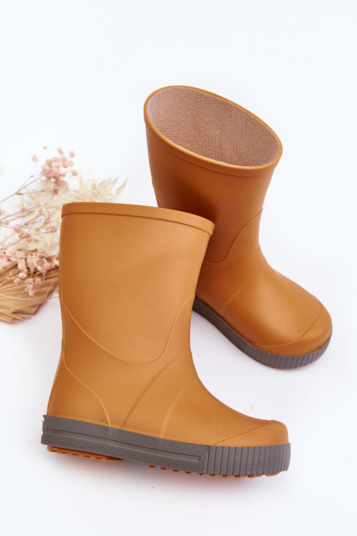 Vaikiški Guminiai batai Wave Gokids 979 oranžinės spalvos Vaikiški Guminiai batai Wave Gokids 979 oranžinės spalvos