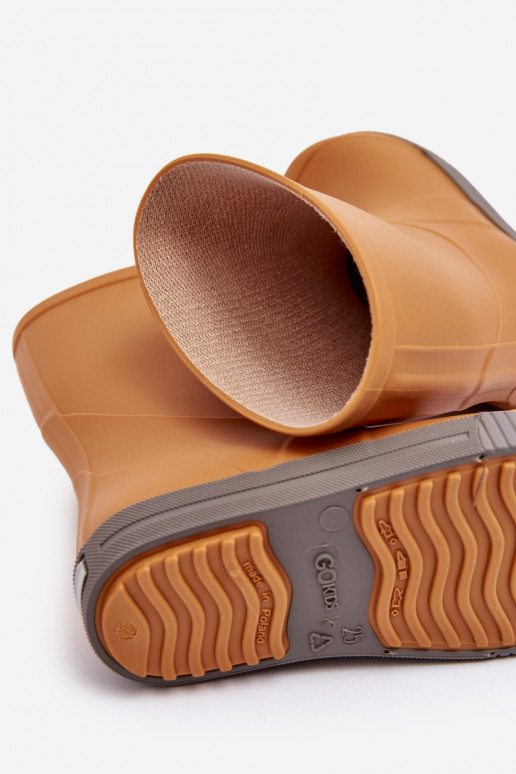 Vaikiški Guminiai batai Wave Gokids 979 oranžinės spalvos Vaikiški Guminiai batai Wave Gokids 979 oranžinės spalvos