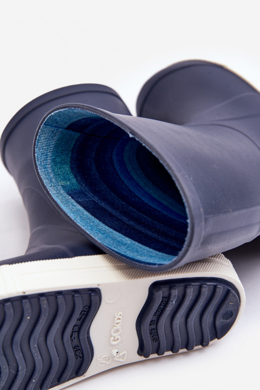 Vaikiški Guminiai batai Wave Gokids 979 tamsiai mėlynos spalvos Vaikiški Guminiai batai Wave Gokids 979 tamsiai mėlynos spalvos