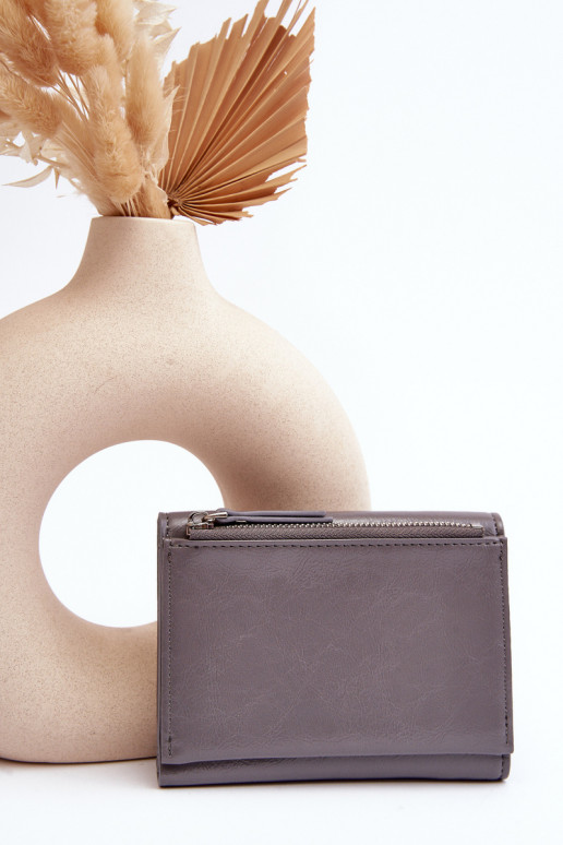 Moteriška Piniginė  eko odos pilkos spalvos Joanela Moteriška Piniginė  eko odos pilkos spalvos Joanela