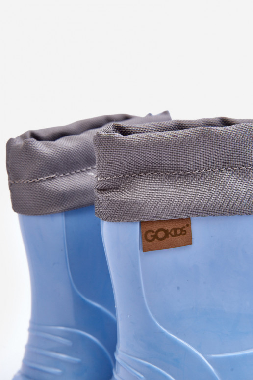 Guminiai batai Vaikiški KIMMY mėlynos spalvos GoKids 951